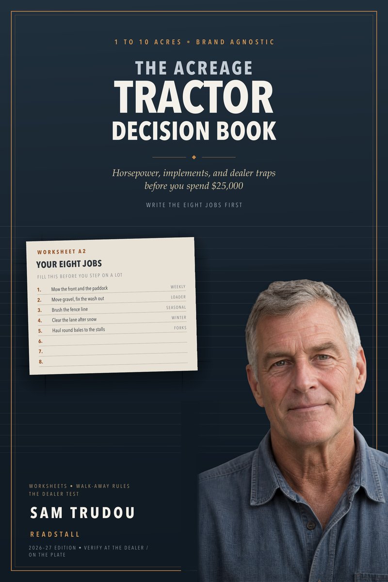The Acreage Tractor Decision Book
